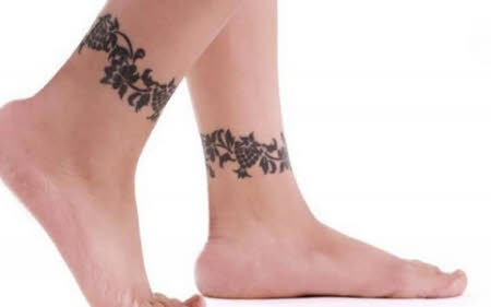 tatuajes para mujer en el tobillo